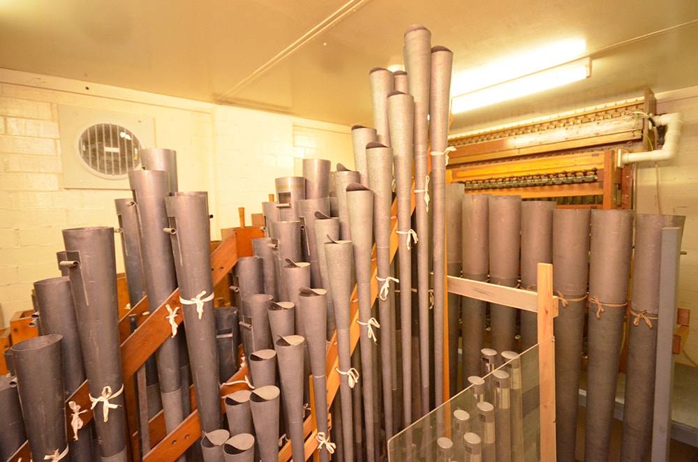 Compton Theatre Organ Pipes in Her Majesty's Ballarat
